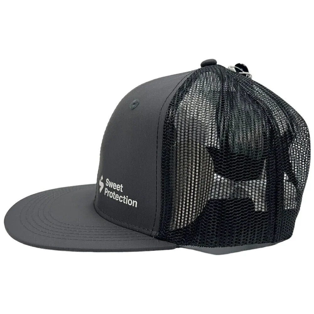 NWT Sweet Protection Adjustable Snapback Corporate Trucker Cap Stone Gray